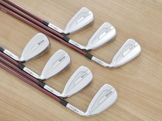 Iron set : Ping : ชุดเหล็ก Ping G700 (ปี 2019 Japan Spec. ใบใหญ่ ง่ายที่สุด ไกลที่สุดของ Ping) มีเหล็ก 5-Pw,Aw (7 ชิ้น) ก้านกราไฟต์ Mitsubishi FUBUKI Flex R