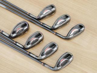 iron_set : ชุดเหล็กกระเทย Maruman Shuttle i3000x มีเหล็ก 5-10,Pw (7 ชิ้น เทียบเท่า 4-Pw) ก้านกราไฟต์ Flex R 