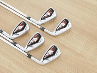 Iron set : Honma : ชุดเหล็ก Honma Tour World GS (ออกปี 2021 ใบใหญ่ ตีง่าย ไกล) มีเหล็ก 6-10 (5 ชิ้น) ก้านเหล็ก NS Pro 950 NEO Flex R