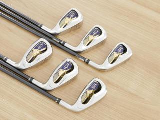 Iron set : XXIO : ชุดเหล็ก XXIO Prime 9 (ออกปี 2018 ท๊อปสุด ตีง่าย ไกล) มีเหล็ก 5-Pw (6 ชิ้น) ก้านกราไฟต์ SP-900 Flex SR