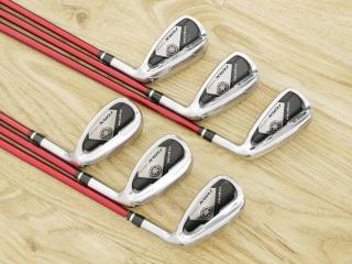 iron_set : ชุดเหล็ก Yamaha Inpres RMX UD+2 (ปี 2017 ตีไกลที่สุด ไกลกว่าเหล็กทั่วไป 2 เบอร์) มีเหล็ก 7-Pw,Aw,As (6 ชิ้น) ก้านกราไฟต์ Mitsubishi Bassara i50xct Flex R