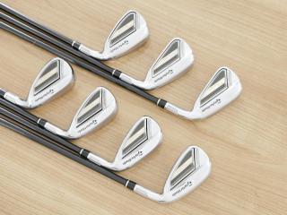 Iron set : Taylormade : ชุดเหล็ก Taylormade M GLOIRE (ปี 2020 รุ่นท๊อปสุด ไกลสุด Japan Spec) มีเหล็ก 6-Pw,Aw,Sw (7 ชิ้น) ก้าน Fujikura Speeder Evolution Flex SR