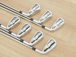 Iron set : Bridgestone : ชุดเหล็ก Bridgestone JGR Hybrid Forged (ตีไกลกว่าตัวอื่น 2 เบอร์) มีเหล็ก 5-P1,P2 (7 ชิ้น) ก้านกราไฟต์ UST Mamiya RECOIL