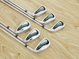 Iron set : Bridgestone : ชุดเหล็ก Bridgestone PHYZ (ปี 2018 รุ่นท๊อป ง่ายและไกลมาก) มีเหล็ก 5-Pw (6 ชิ้น) ก้านเหล็ก NS Pro Zelos 8 Flex R