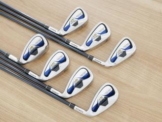 iron_set : ชุดเหล็ก Kasco DIMPALS VF (ใบใหญ่ ตีง่าย) มีเหล็ก 5-Pw,Sw (7 ชิ้น) ก้านกราไฟต์ Flex R
