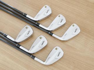 iron_set : ชุดเหล็ก Honma Tour World TR21X (ออกปี 2021 ตีง่าย ไกล) มีเหล็ก 5-10 (6 ชิ้น) ก้านกราไฟต์ Honma Vizard TR20-65 Flex S