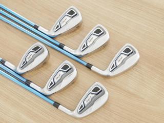 Iron set : Katana : ชุดเหล็ก Katana Sword Izu Max VX (หน้าเด้ง) มีเหล็ก 6-Pw,Aw (6 ชิ้น) ก้านกราไฟต์ Fujikura Speeder 589 Flex R