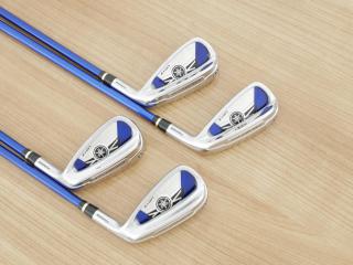 Iron set : Yamaha : ชุดเหล็ก Yamaha Inpres UD+2 (ปี 2018 ตีไกลที่สุด ไกลกว่าเหล็กทั่วไป 2 เบอร์) มีเหล็ก 7-Pw (4 ชิ้น) ก้านกราไฟต์ Flex R