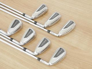 Iron set : Taylormade : ชุดเหล็ก Taylormade Stealth HD (ออกปี 2022 Japan Spec. ใบใหญ่มาก ตีง่ายสุดๆ) มีเหล็ก 5-Pw,Sw (7 ชิ้น) ก้านเหล็ก KBS Max MT 80 Flex S