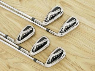 iron_set : ชุดเหล็ก Maruman Shuttle NX-1 (ปี 2018 หน้าเด้งสุดๆ โกงสุดๆ เหล็ก 7 Loft 27) มีเหล็ก 6-Pw (5 ชิ้น) ก้านเหล็ก NS Pro Zelos 7 Flex R
