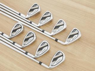 Iron set : Callaway : ชุดเหล็ก Callaway Mavrik (ปี 2020 ตีง่าย ไกลมากๆ) มีเหล็ก 6-Pw,Aw,Gw,Sw (8 ชิ้น) ก้านกราไฟต์ Mitsubishi Diamana 50 Flex S