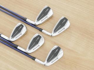 Iron set : Taylormade : ชุดเหล็ก Taylormade Qi (ออกปี 2024 Japan Spec.) มีเหล็ก 6-Pw (5 ชิ้น) ก้านกราไฟต์ Mitsubishi Diamana TM60 Flex R