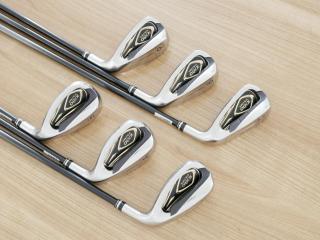Iron set : XXIO : ชุดเหล็ก XXIO Prime 11 (รุ่นปี 2022 ท๊อปสุด ตีง่าย ไกล) มีเหล็ก 7-Pw,Aw,Sw (6 ชิ้น) ก้านกราไฟต์ SP-1100 Flex R2
