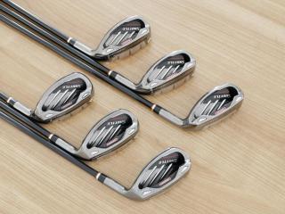 Iron set : Maruman : ชุดเหล็กกระเทย Maruman Shuttle i3000AR (ตีง่าย ไกลมาก) มีเหล็ก 6-10,Pw (6 ชิ้น) ก้านกราไฟต์ Flex R