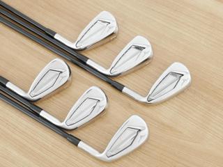 Iron set : Mizuno : ชุดเหล็ก Mizuno JPX 919 Hot Metal (ออกปี 2019 ตัวท๊อป ใบใหญ่ ไกล หน้าเด้ง) มีเหล็ก 5-Pw (6 ชิ้น) ก้านกราไฟต์ Flex R