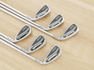 Iron set : Ping : ชุดเหล็ก Ping G25 (ใบใหญ่ ตีง่ายมาก) มีเหล็ก 5-Pw (6 ชิ้น) ก้านกราไฟต์ Flex R