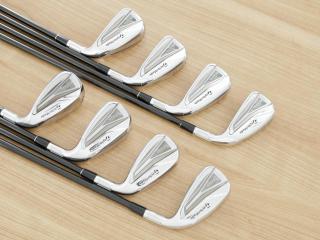 iron_set : ชุดเหล็ก Taylormade Stealth GLOIRE (ออกปี 2022 ท๊อปสุด Japan Spec ตีไกลมากๆ) มีเหล็ก 5-Pw,Aw,Sw (8 ชิ้น) ก้านกราไฟต์ Graphite Design RAUNE i60 Flex S