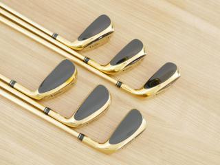 iron_set : ชุดเหล็กกระเทย Tsuruya SS-I (ตีง่ายมาก) มีเหล็ก 5-Pw (6 ชิ้น) ก้านกราไฟต์ Flex R