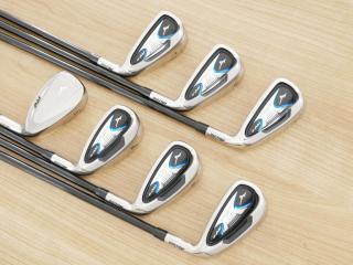 Iron set : Mizuno : ชุดเหล็ก Mizuno RV-5 มีเหล็ก 5-Pw,Sw (7 ชิ้น) ก้านกราไฟต์ Flex R