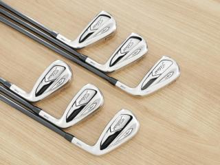 Iron set : Titleist : ชุดเหล็ก Titleist AP1 718 (ออกปี 2018) มีเหล็ก 5-Pw (6 ชิ้น) ก้านกราไฟต์ Fujikura MCI 60 Flex S