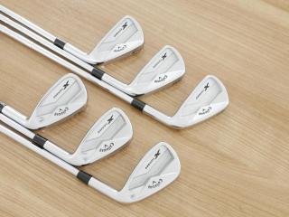 Iron set : Callaway : ชุดเหล็ก Callaway X Forged (ปี 2019) มีเหล็ก 5-Pw (6 ชิ้น) ก้านเหล็ก Dynamic Gold 115 MID S200