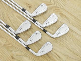 Iron set : Other Brand : ชุดเหล็ก Srixon ZX4 Face Forged (รุ่นปี 2021 ตีง่าย ไกล) มีเหล็ก 5-Pw (6 ชิ้น) ก้านเหล็ก NS Pro Zelos 8 Flex R