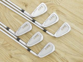 iron_set : ชุดเหล็ก Katana Voltio IV Model S Forged (ออกปี 2016) มีเหล็ก 5-Pw (6 ชิ้น) ก้านกราไฟต์ Fujikura Speeder 550 Flex R