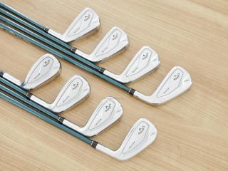 Iron set : Callaway : ชุดเหล็ก Callaway ELYTE Max Fast (รุ่นล่าสุด ออกปี 2025 ตีง่ายมาก ไกล Japan Spec.) มีเหล็ก 5-Pw,Aw,Sw (8 ชิ้น) ก้านกราไฟต์ Fujikura VENTUS 5 Flex SR