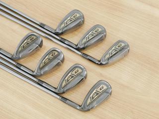 Iron set : Tsuruya : ชุดเหล็ก Tsuruya AXEL Gold Premium III (ออกปี 2019 ของใหม่ 6 หมื่นกว่าบาท หน้าเด้งสุดๆ ไกลสุดๆๆ) มีเหล็ก 7-Pw,Aw,As,Sw (7 ชิ้น) ก้านกราไฟต์ Flex R