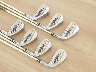 iron_set : **ก้าน 3 ดาว** ชุดเหล็ก Honma Beres 09 Forged (รุ่นล่าสุด ออกปี 2024 สวยมากๆ) มีเหล็ก 7-11,Aw,Sw (7 ชิ้น เทียบเท่า 6-Pw,Aw,Sw) ก้าน ARMRQ FX Light Flex R (3 ดาว)