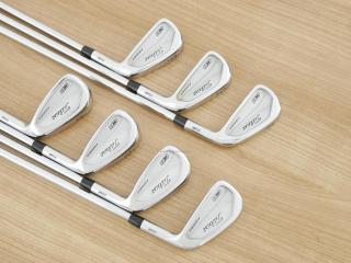 iron_set : ชุดเหล็ก Titleist 718 CB Forged (ออกปี 2018) มีเหล็ก 4-Pw (7 ชิ้น) ก้านเหล็ก NS Pro ZELOS 8 Flex S