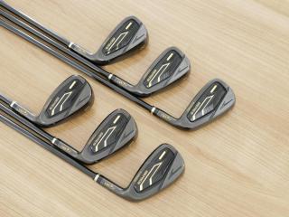Iron set : Honma : ชุดเหล็ก Honma Beres 09 Forged Black (รุ่นล่าสุด ออกปี 2024 สวยมากๆ) มีเหล็ก 6-11 (6 ชิ้น เทียบเท่า 6-Pw) ก้าน ARMRQ FX Light Flex R