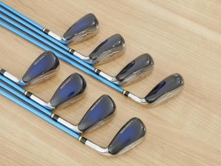 Iron set : Katana : ชุดเหล็กกระเทย Katana Sword SL-Eleven มีเหล็ก 6-12,Sw (8 ชิ้น เทียบเท่า 5-Pw,Aw,Sw) ก้านกราไฟต์ Flex R