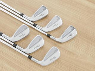 Iron set : Titleist : **ของใหม่** ชุดเหล็ก Titleist T100 Forged (รุ่นล่าสุด ออกปี 2025 นุ่ม แน่น คม) มีเหล็ก 5-Pw (6 ชิ้น) ก้านเหล็ก True Temper AMT White Flex S