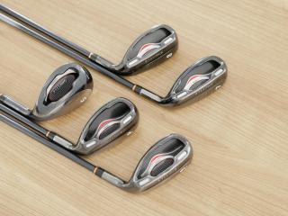 Iron set : Maruman : ชุดเหล็กกระเทย Maruman Shuttle i3000x มีเหล็ก 7-Pw,Sw (5 ชิ้น) ก้านกราไฟต์ Flex R 