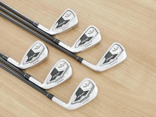 iron_set : ชุดเหล็ก Callaway APEX Forged (ปี 2020) มีเหล็ก 5-Pw (6 ชิ้น) ก้านกราไฟต์ Fujikura Speeder Evolution Flex R