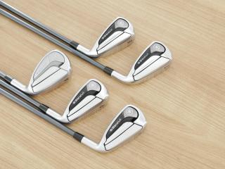 Iron set : Yamaha : ชุดเหล็ก Yamaha Inpres DriveStar Type D (รุ่นล่าสุด ปี 2025 ตีไกลที่สุด ไกลกว่าเหล็กทั่วไป 2 เบอร์ หน้าเด้งมากๆ) มีเหล็ก 7-Pw,Aw (5 ชิ้น) ก้านกราไฟต์ Fujikura Speeder NX M-425i Flex R