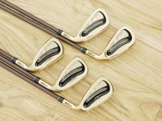 iron_set : ชุดเหล็ก PRGR ID Red (ตีง่าย ไกล) มีเหล็ก 6-Pw (5 ชิ้น) ก้านกราไฟต์ M-37 Flex R