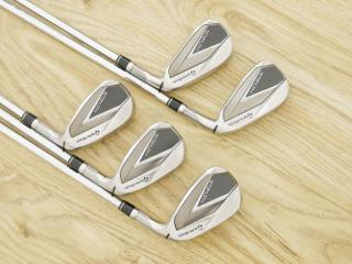iron_set : ชุดเหล็ก Taylormade Stealth (ออกปี 2022 Japan Spec.) มีเหล็ก 6-Pw (5 ชิ้น) ก้านเหล็ก KBS Max MT 85 Flex S