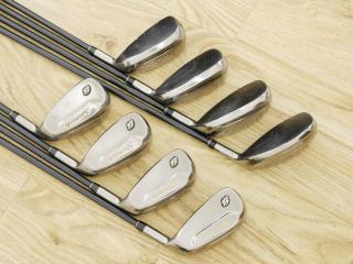 iron_set : ชุดเหล็กกระเทย Maruman Shuttle A (ตีง่ายมากๆ ไกล เสียงใส) มีเหล็ก 4-11 (8 ชิ้น) ก้านกราไฟต์ Flex R
