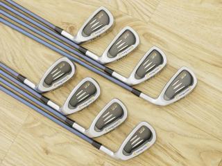 iron_set : ชุดเหล็ก Honma TwinMarks AP-301 MRS (หน้าเด้ง Titanium) มีเหล็ก 4-11 (8 ชิ้น) ก้านกราไฟต์ Flex R (2 ดาว)