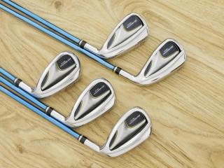 iron_set : ชุดเหล็ก Callaway Big Bertha Beta (ใบใหญ่ ตีง่าย ไกล) มีเหล็ก 6-Pw (5 ชิ้น) ก้านเหล็ก True Temper ALLOY BLUE R300
