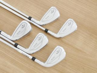 Iron set : Callaway : **ของใหม่ ยังไม่แกะพลาสติก** ชุดเหล็ก Callaway ELYTE (ออกปี 2025 ตีง่ายมาก ไกล Japan Spec.) มีเหล็ก 6-Pw (5 ชิ้น) ก้านเหล็ก NS Pro Zelos 7 Flex S