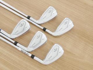 Iron set : Callaway : **ของใหม่ ยังไม่แกะพลาสติก** ชุดเหล็ก Callaway ELYTE X (ออกปี 2025 ตีง่ายมาก ไกล Japan Spec.) มีเหล็ก 6-Pw (5 ชิ้น) ก้านเหล็ก NS Pro Zelos 7 Flex R