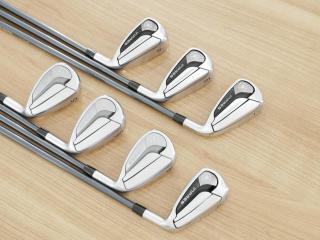 iron_set : ชุดเหล็ก Yamaha Inpres DriveStar Type D (รุ่นล่าสุด ออกปี 2024 ตีไกลที่สุด ไกลกว่าเหล็กทั่วไป 2 เบอร์ หน้าเด้งมากๆ) มีเหล็ก 7-Pw,Aw,As,Sw (7 ชิ้น) ก้านกราไฟต์ Fujikura Speeder NX M-425i Flex SR