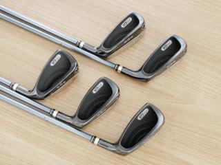 Iron set : PRGR : ชุดเหล็กกระเทย PRGR Egg II (ตีง่ายและไกลมาก)  มีเหล็ก 6-Pw (5 ชิ้น) ก้านกราไฟต์ Flex SR (M-40)