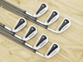 Iron set : Maruman : ชุดเหล็ก Maruman Majesty Vanquich (รุ่นท๊อปสุด ปี 2017 ของใหม่ 6 หมื่นบาท) มีเหล็ก 5-10,Pw (7 ชิ้น) ก้านกราไฟต์ Flex R