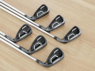 Iron set : PRGR : ชุดเหล็กกระเทย PRGR New Egg Iron (รุ่นปี 2017 ตีง่ายและไกลมาก) มีเหล็ก 6-Pw,Aw (6 ชิ้น) ก้านกราไฟต์ Fujikura MCI 60 Flex S