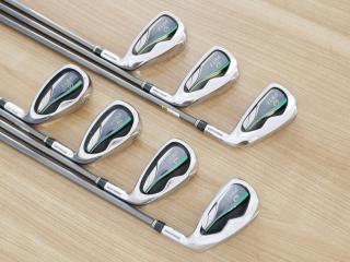Iron set : Tourstage : ชุดเหล็ก Tourstage PHYZ (ซีรี่ย์ท๊อป ใบใหญ่ ตีง่าย ไกล) มีเหล็ก 6-Pw,Aw,Sw (7 ชิ้น) ก้านกราไฟต์ Flex R