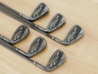 Iron set : Honma : ชุดเหล็ก Honma Beres 09 Forged Black (ออกปี 2024 สวยมากๆ) มีเหล็ก 7-11,Aw (6 ชิ้น เทียบเท่า 6-Pw,Aw) ก้าน ARMRQ FX Flex R